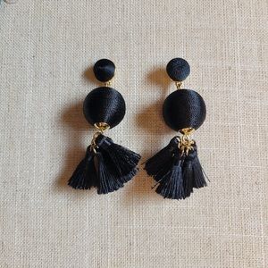 Black Baublebar Samba Drop Earrings